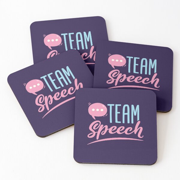 Item preview, Team Speech SLP Speechie Speech Therapist designed and sold by jaygo.