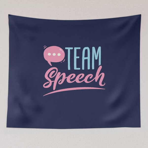 Item preview, Team Speech SLP Speechie Speech Therapist designed and sold by jaygo.