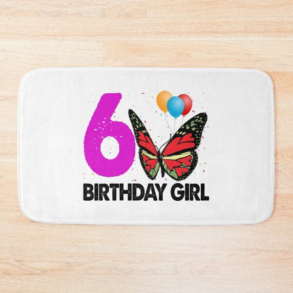 Item preview, Birthday Girl 6 Monarch designed and sold by Bendthetrend.
