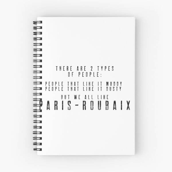 Item preview, 2 types of people - L'enfer du Nord - Paris-Roubaix designed and sold by Whatalifestyle.