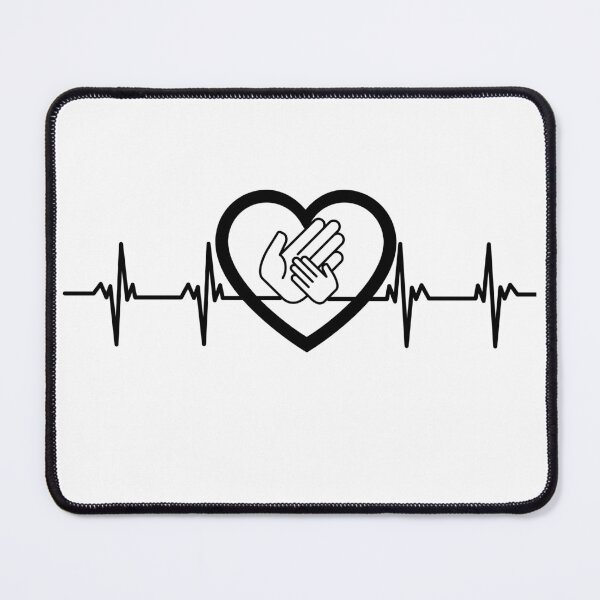 Item preview, Heartbeat Parents (LIGHT OR BRIGHT COLOURS) designed and sold by Scribblehound.