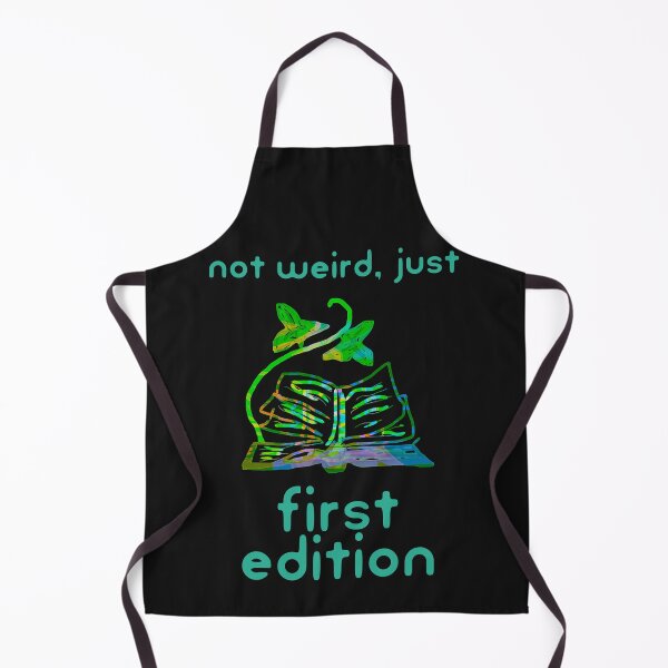 Item preview, Not weird just first edition bookworm designed and sold by DesignsofNote.
