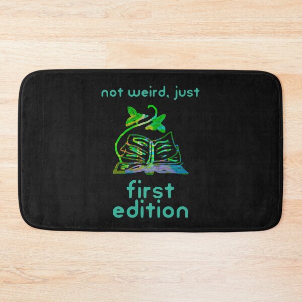 Item preview, Not weird just first edition bookworm designed and sold by DesignsofNote.