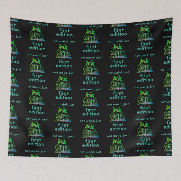 Item preview, Not weird just first edition bookworm designed and sold by DesignsofNote.