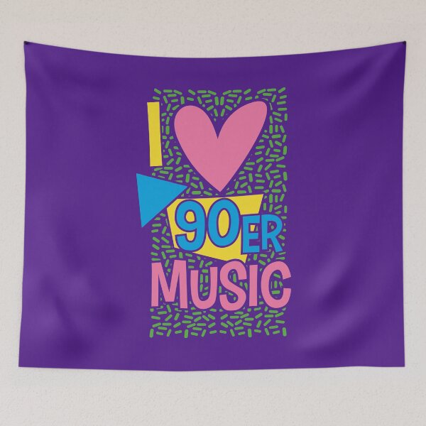 Item preview, 90s Song - I Love 90s Music designed and sold by Scribble-Design.