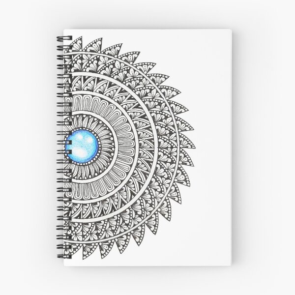 Item preview, Blue Gem Mandala designed and sold by Rohini  Ramesh.