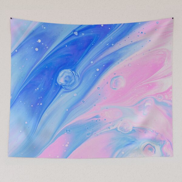 Item preview, Pink And Blue Hydro-Dip Abstract multicolored background designed and sold by ArtistPlayStore.