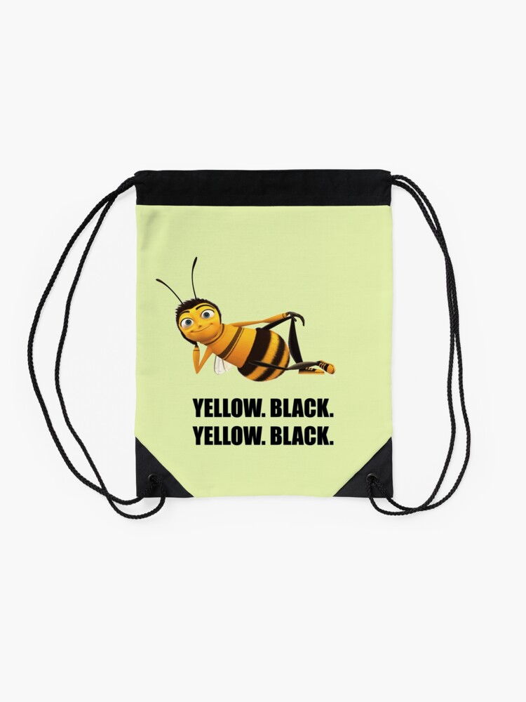 Bee Movie Barry Drawstring Bag By Ashludgate Redbubble