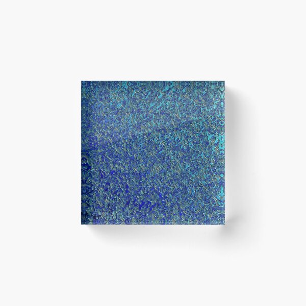 Item preview, Shimmering Blue Botanical Jacquard Plate designed and sold by fatenanwar.