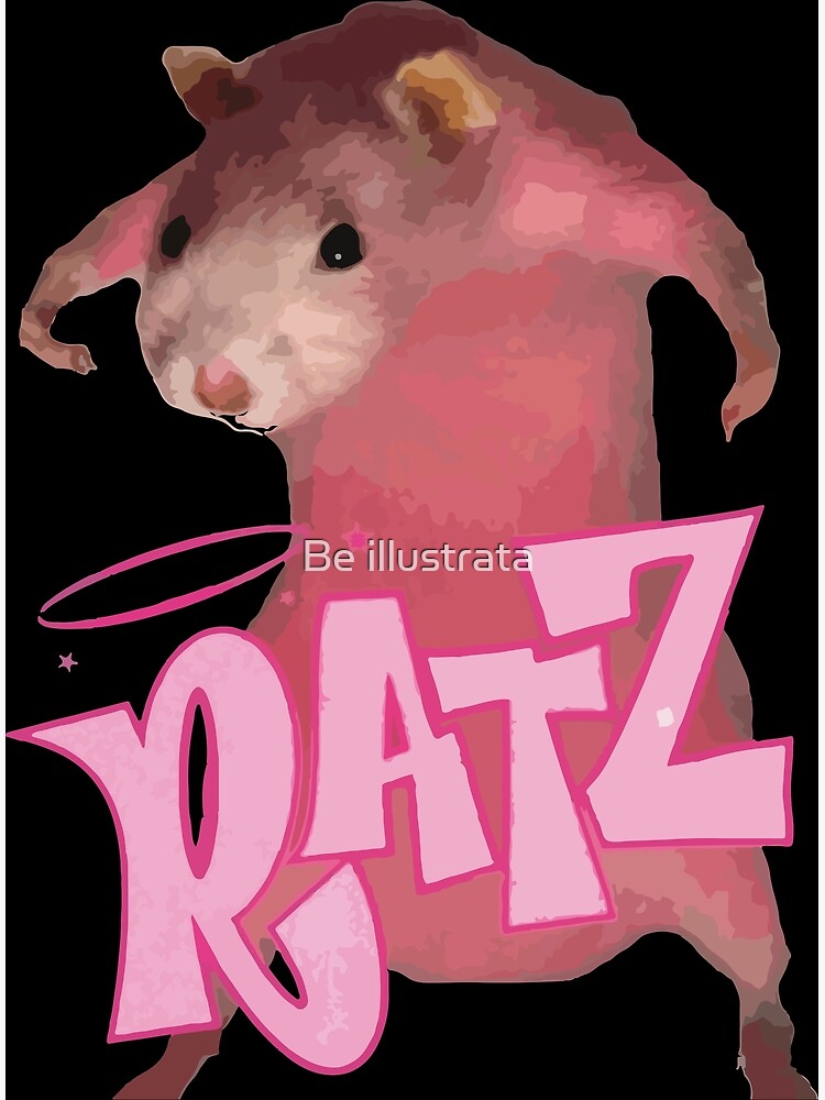 &amp;quot;Ratz Pink Meme &amp;quot; Art Print for Sale by Robin2000 | Redbubble