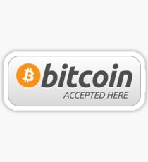 Bitcoin akzeptiert hier Sticker