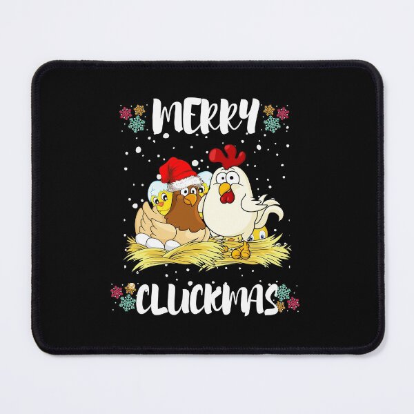 Item preview, merry cluckmas funny christmas chicken pajama designed and sold by CatDogBFF.