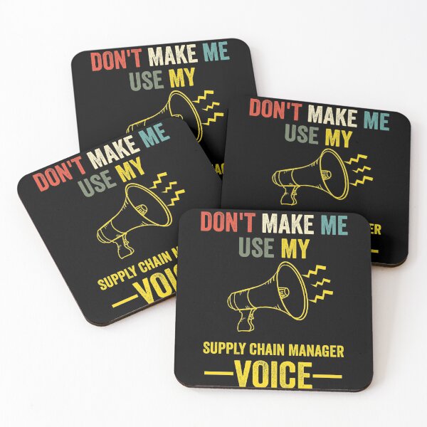 Item preview, Don't Make Me Use My Supply Chain Manager Voice Retro Vintage designed and sold by aymen assassi.