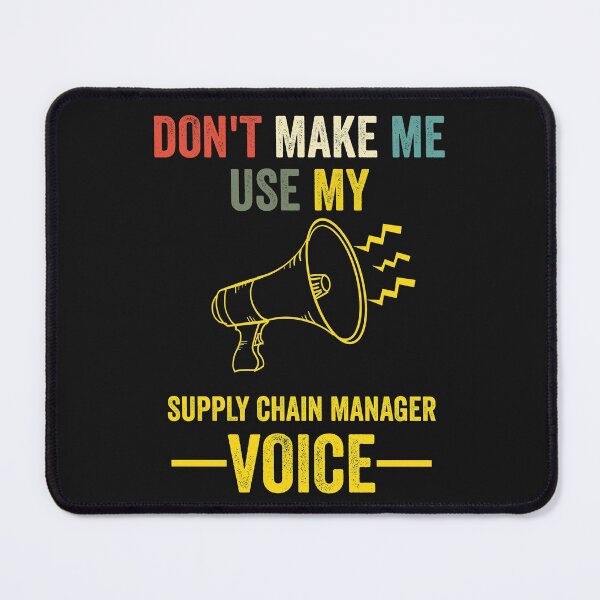 Item preview, Don't Make Me Use My Supply Chain Manager Voice Retro Vintage designed and sold by aymen assassi.