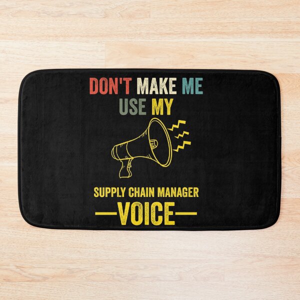 Item preview, Don't Make Me Use My Supply Chain Manager Voice Retro Vintage designed and sold by aymen assassi.