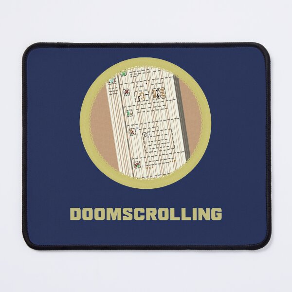 Item preview, Merit Badge for Doomscrolling designed and sold by LochNestFarm.