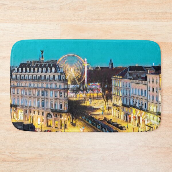 Item preview, Bordeaux Cityscape designed and sold by Sofia-Draws.
