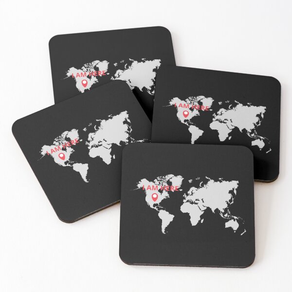 Item preview, I AM HERE USA designed and sold by getzjason.