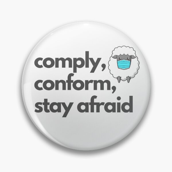 Item preview, Comply conform stay afraid masked sheep designed and sold by PlantDemia.