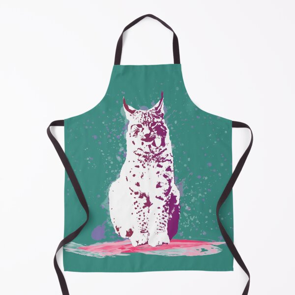 The Lynx – A Face of Wisdom Apron