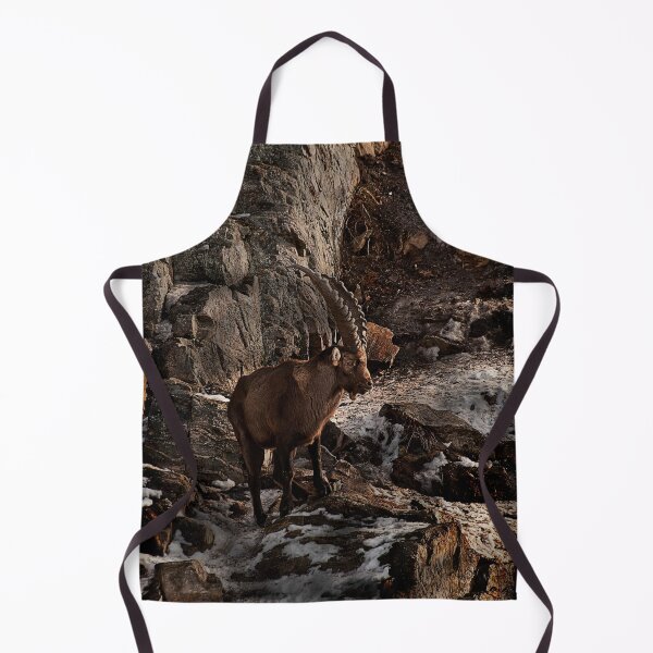 Item preview, Ibex On Snow Covered Rocks designed and sold by Michael Cummings.