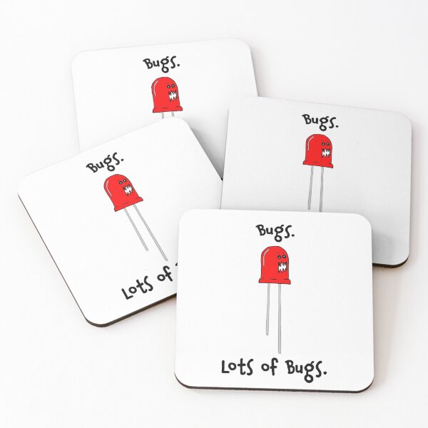 Item preview, Evil Red LED Bug - Lots of Bugs designed and sold by MeetLightning.