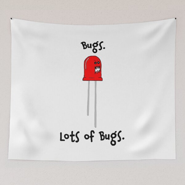 Item preview, Evil Red LED Bug - Lots of Bugs designed and sold by MeetLightning.