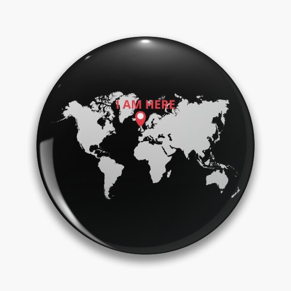 Item preview, I Am Here UK designed and sold by getzjason.