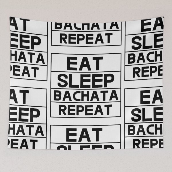 Item preview, Eat Sleep Bachata Repeat Love Bachata Gift Premium Apparel Funny Holiday Xmas designed and sold by DesignByHeartUK.
