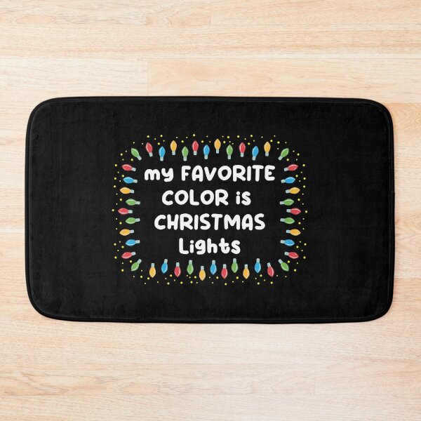 Item preview, My favorite color is christmas lights designed and sold by doodletales.