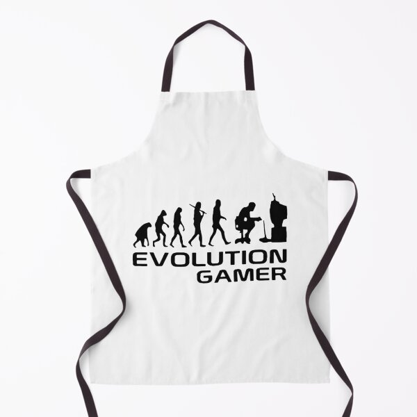 Item preview, Evolution of Gamer Nerd Funny Tech Evolution Love Computer Library Gift Premium Apparel Funny Holiday Xmas designed and sold by DesignByHeartUK.