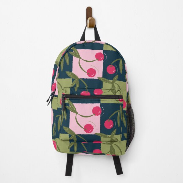Item preview, vintage cherry pattern retro collection, Spring Cherry Berries, sour cherry pattern, gift for healthy fruit lovers designed and sold by Dotsby.