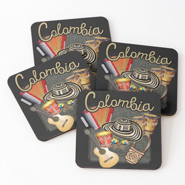 Item preview, Colombia Tipica Acordeon Maracas Sombrero Vueltiao designed and sold by LeoZitro.
