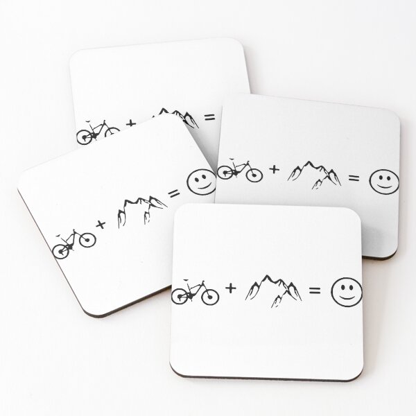 Item preview, Love Mountain Bike Heartbeat Funny Biker Bicycle Cycling Art Design Happy Apparel Essential Inspiration Joy Mood Funny designed and sold by DesignByHeartUK.