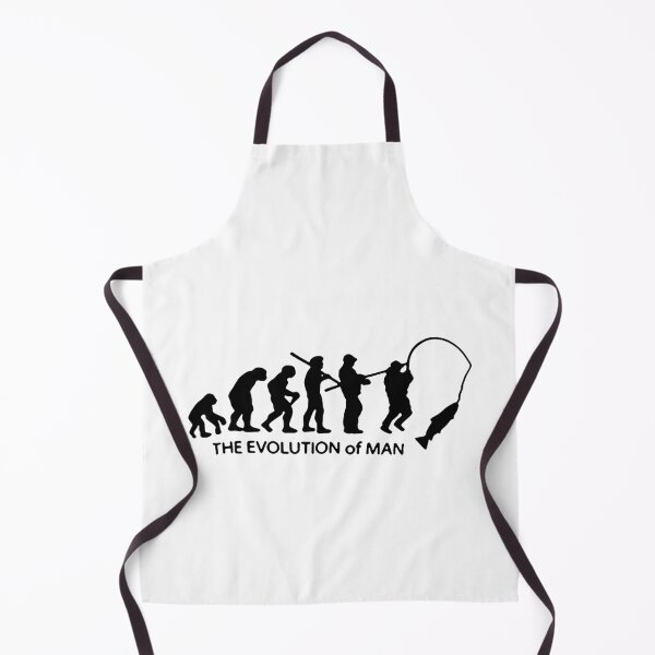 Item preview, Evolution of Fishing Born to go fishing Forced to work Fisherman Stick Figure Bones I love Fishing Art Design Happy Apparel Essential Inspiration Joy Mood Funny designed and sold by DesignByHeartUK.