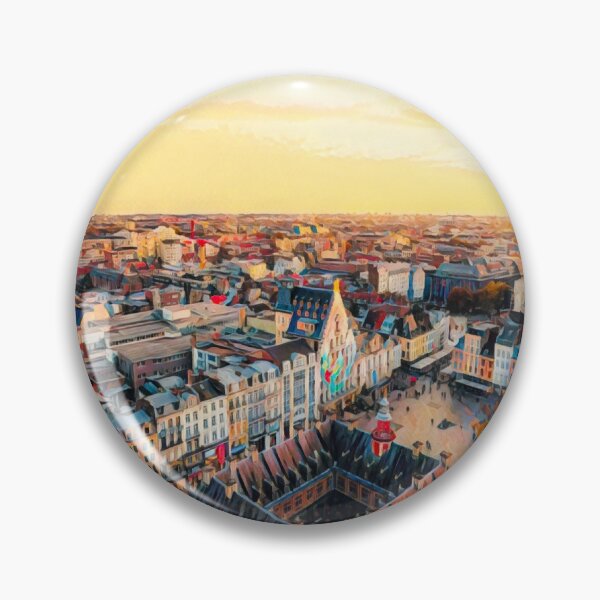Item preview, Lille Skyline designed and sold by Sofia-Draws.