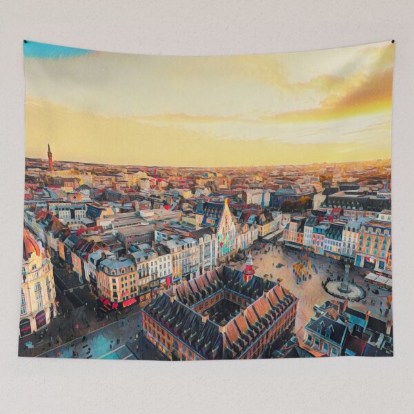 Item preview, Lille Skyline designed and sold by Sofia-Draws.
