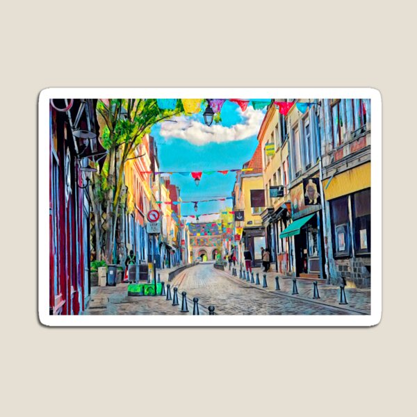 Aperçu de l'œuvre Rues de Lille créée et vendue par Sofia-Draws.