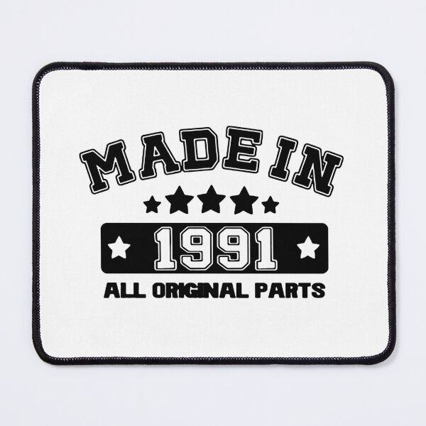 Item preview, Made in 1991 All Original born in 1991 Gift Premium Apparel Funny Holiday Xmas designed and sold by DesignByHeartUK.