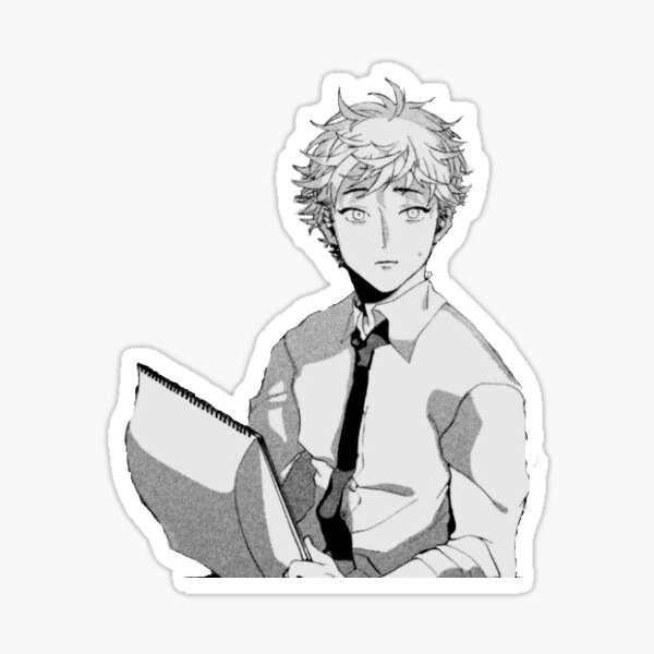 Blue Period Drawing Sticker