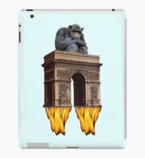 monkey - spaceship iPad Case/Skin