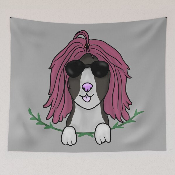 Item preview, Dog in wig designed and sold by Antiope33.