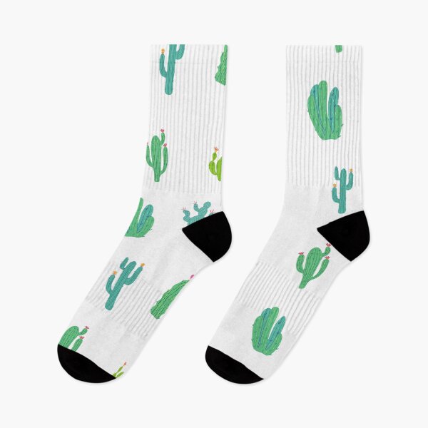 Item preview, Cactus funny socks designed and sold by Dodo's Products.
