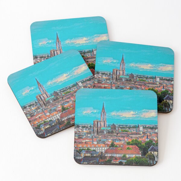 Item preview, Strasbourg Skyline designed and sold by Sofia-Draws.