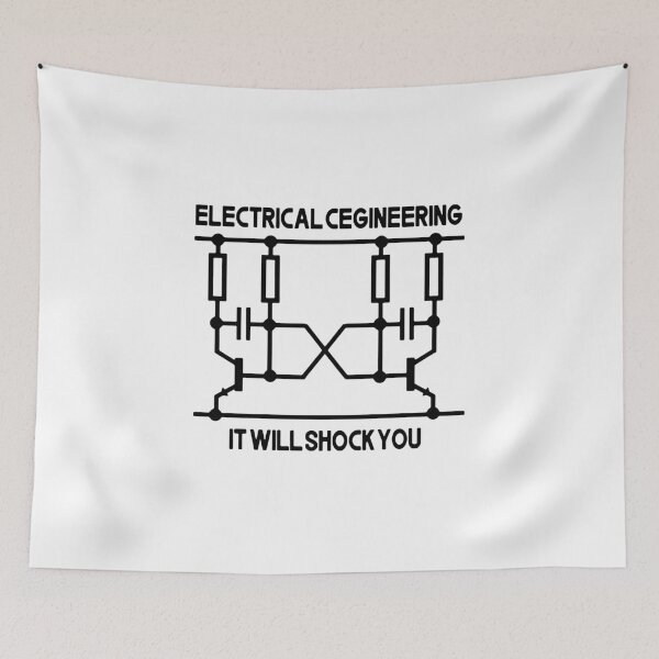 Item preview, Funny Electrical Engineering Funny Saying Fathersday Electronics Gift Premium Apparel Funny Holiday Xmas designed and sold by DesignByHeartUK.