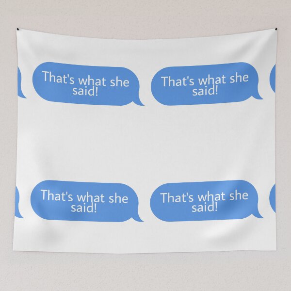 Item preview, that's what she said designed and sold by Textcallout.