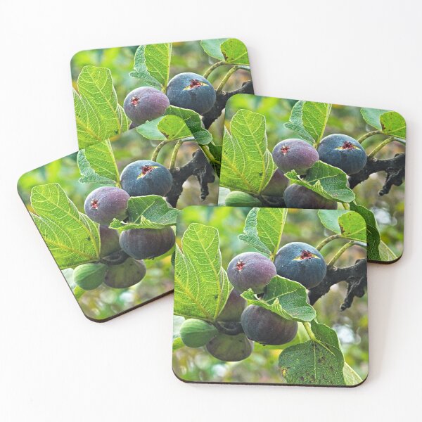 Item preview, Fig Tree Branch Ripe Figs Cluster Autumnal Fruit designed and sold by worldways.