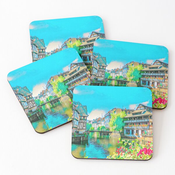 Item preview, Strasbourg Streets designed and sold by Sofia-Draws.