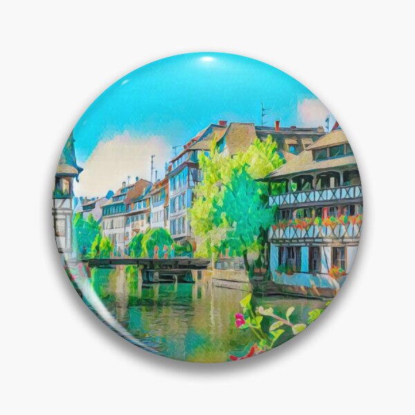 Item preview, Strasbourg Streets designed and sold by Sofia-Draws.