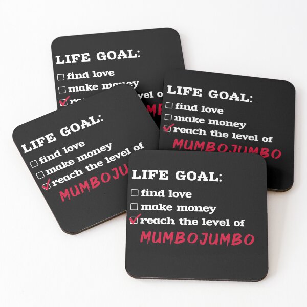 Item preview, Life goal - MumboJumbo designed and sold by 2Girls1Shirt.